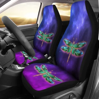 Dragonfly Galaxy Automobilių Sėdynių užvalkalai,Pakuotėje 2 Universalus Priekinės Sėdynės Apsauginis Dangtelis