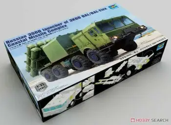 Trimitininkas 01052 1/35 Paleidimo rusijos SSC-6 BAL-E 3S60 Pakrančių Gynybos Raketų modelis kit 20