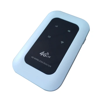 4G LTE Maršrutizatorių Wifi Kartotuvas 4G SIM Kortelės Lizdą, Modemo prijungimo įtaisas Maršrutizatorius 150Mbps ABS Balta 13