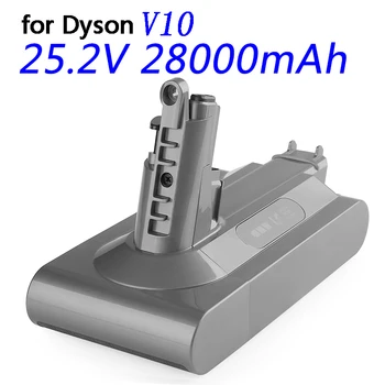Naujas 25.2 V Baterija 12800mAh Bateriją už Dyson V10 Absoliutus Laidas-Nemokamai Dulkių Rankinį Dulkių siurblys Dyson V10 Baterija 21