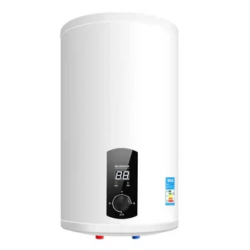 Vertikali laikymo elektrinis vandens šildytuvas 50L namų vonios temperatūra matoma buitiniai vandens šildytuvas 1