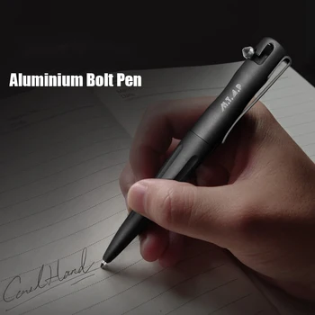 Paprastas Varžtas Taktinis Rašiklis Metalo Pocket Pen EDC Įranga