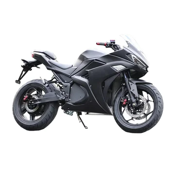 Didelės Spartos QS Hub Pigūs Suaugusiųjų Elektrinis Motociklas 10000W Suaugusiųjų Moto 130 km/h 2