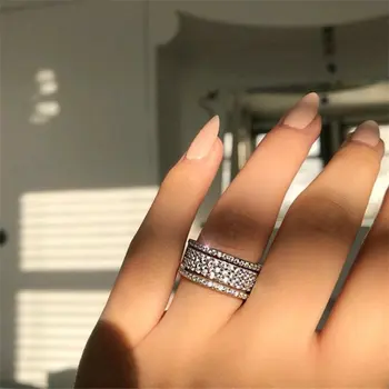 Vestuvių Vertus Populiarus Juvelyrikos Kūrybinės Europos Diamond Nuotaka Šalies Moterų Žiedas