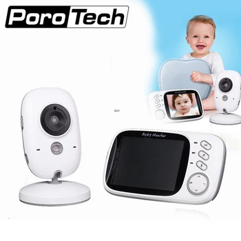 VB603 VB605 Wireless Baby Monitor Elektroninė Auklė, Radijas, Vaizdo Auklės Kamera, Naktinio Matymo Temperatūros Stebėjimo Lopšinė 19