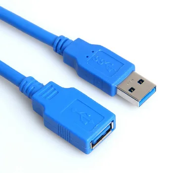 USB 3.0 Male ESU USB 3.0 Moterų AF USB3.0 ilgiklis 0,5 m 1m 1,5 m 3m 5m 1ft 2ft 3ft 5ft 6ft 10ft 3 5 Metrų