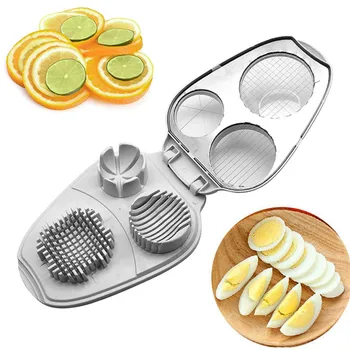 Vaisių, Daržovių Vadovą Namų Dicing Nerūdijančio Plieno Daugiafunkcinis Pjaustymo Cutter Avokadai Virtuvės Įrankis Praktinių Kiaušiniai Slicer 14