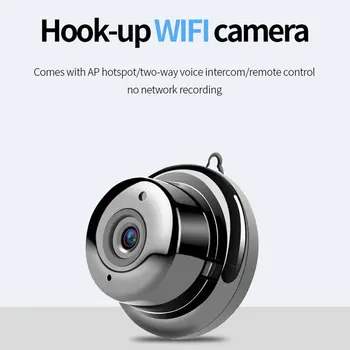 Kamera V380 Belaidžio Wifi Namų Apsaugos Kamera, Aukštos raiškos 1080P Naktinio Matymo Kamera, Parama TF Kortelę Saugojimo Greitas Pristatymas 18