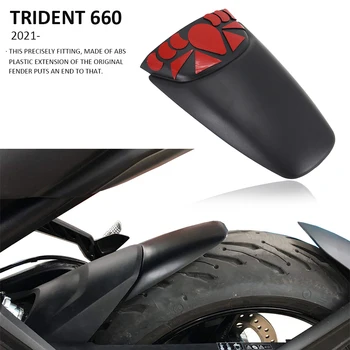 Už Trident 660 Trident660 2021 Sparnas Galinis NAUJAS Motociklo Extender Mudguard Pratęsimo Splash Guard Padangų Hugger