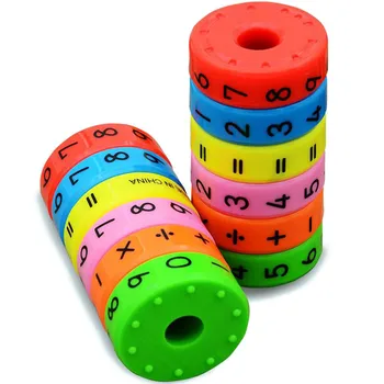 6pcs Magnetinio Montessori Žaislai Ankstyvasis ugdymas Švietimo Žaislai Vaikams, Matematikos Verslo Numerius 