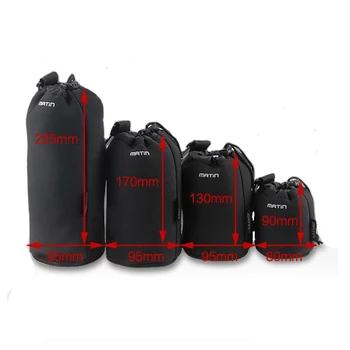 SLR camera case/barelį/apsauginis maišelis/objektyvas, krepšys su didelio elastingumo 7