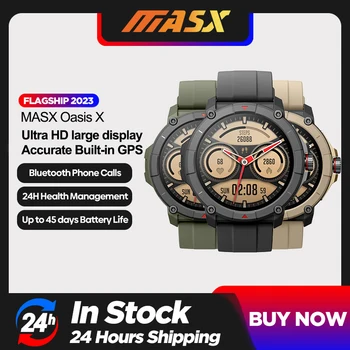 MASX Oazė X Premium GPS Smart Žiūrėti alexa Ultra HD 