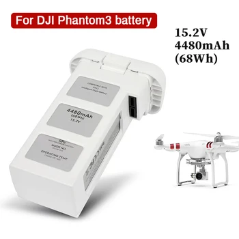 NAUJAS 15.2 V 4480mAh Drone Baterija DJI Phantom 3 SE Protingas Skrydžio Li-Po Baterija Profesinį Standartą RC Drone Priedai 4