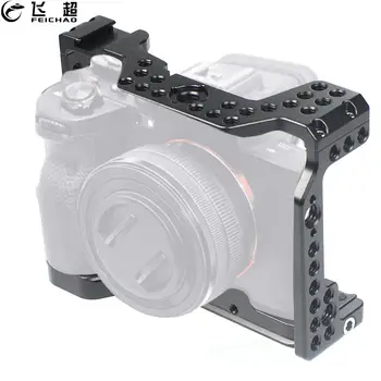 A7S3 DSLR Fotoaparatas Narve Įrenginys A7SIII Apsaugos Atveju Pratęsimo Laikiklis Arri Šalto Batų Forma montavimo Sony Alpha 7S III Stabilizatorius 4