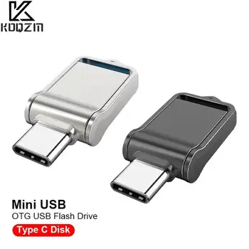 Mini Metalo Tipas, C Pen Drive Usb Memory Stick 32GB-1/2TB Usb Flash Disko Tipas-C Pendrive Memory Stick 13