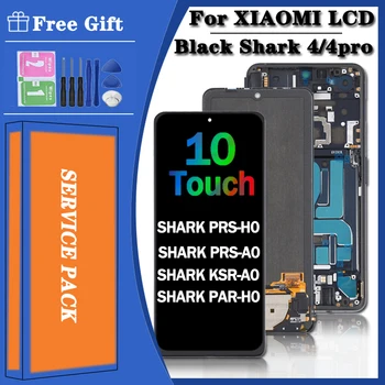 Originalą Xiaomi Black Shark 4 Ryklys PRS-H0/A0 LCD Ekranas su Jutikliniu Ekranu, skaitmeninis keitiklis Skirtas BlackShark 4 Pro 4Pro LCD 7
