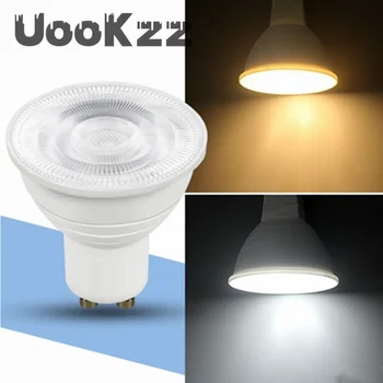 UooKzz GU10 MR16 E14 E27 Dėmesio 7W AC 220V LED Lemputė Šviesos Kampas 24 120 Laipsnių Energijos Taupymo Patalpų elektros Lemputę Už Stalo Lempa 10