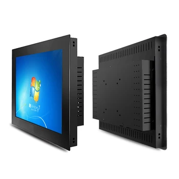 17 colių įterptųjų pramonės planšetinį kompiuterį su varžinio jutiklinis ekranas all-in-one skydelis PC win10 pro 