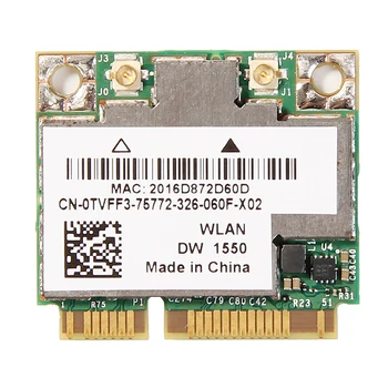Dvigubos juostos AzureWave AW-CE123H BCM4352 BCM94352HMB Pusę Mini PCIe 802.11 AC 867Mbps Belaidis WI-fi, WLAN, 