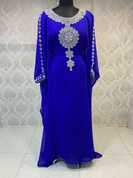Naujųjų Metų Maroko Royal Blue Stone Suknelė Labai Išgalvotas Ilga Suknelė 56 Cm