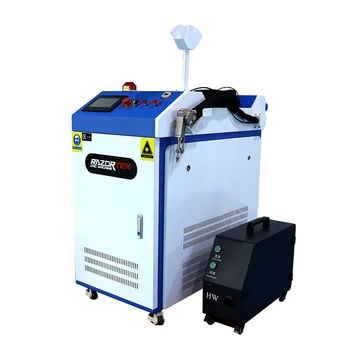 3in1 lazerinio suvirinimo aparatas su vandens aušinimo sistemos valymo mašinos, lazerio valymas metalo 19