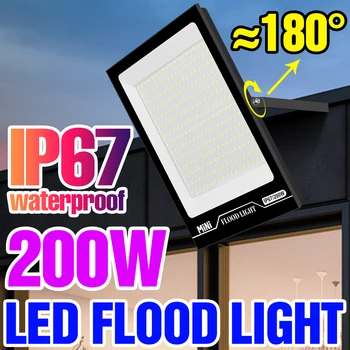 220V LED Šviesos Lauko Potvynių Lempos Foco LED Prožektorius Sodo Sienos Lempos IP67 Prožektorius 10W 20W 30W 50W 100W 150W 200W Potvynis Šviesa