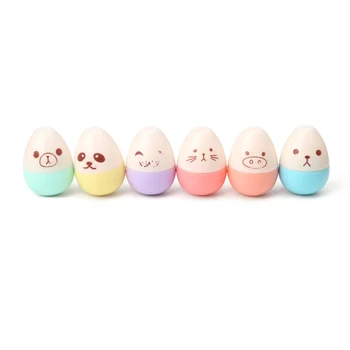 6 vnt. Mini Tabletes Lapai eggss Formos žymėjimo įrankis Rašikliai Rašyti 15