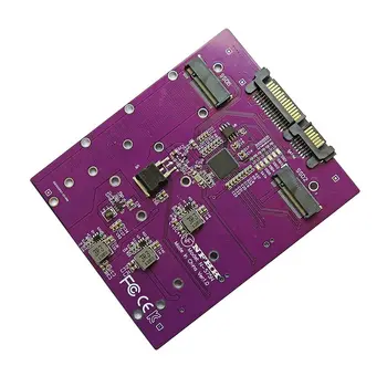 SATA 5-port SATA M. 2 NGFF SSD plėtros kortelę ar 5-port SATA M. perkelti 2 kortelės 5
