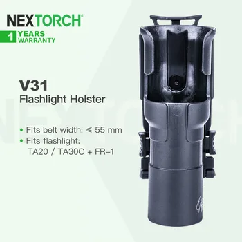 Nextorch V31 Greitai-Atkreipti Žibintuvėlio Laikiklis su Tactical Dėklas, Lengviau Nešiotis ir Naudoti, 360° Pasukti, Projektavimas pagal Kliento, EDC 20