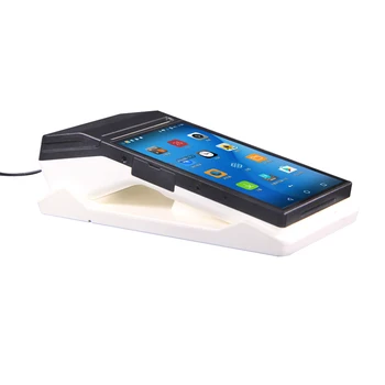 Naujas produktas, PDA Delninukas Android Nešiojamų Mobiliųjų Duomenų pda su built-in 80mm spausdintuvo Terminalas 12