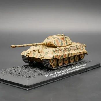 Diecast Ixo 1:72 Masto Pz.Kpfw VI Tiger II Ausf.B II Pasaulinio Karo vokiečių Tigrinės Sunkusis Tankas Sukarinta Kovoti su Vikšrinis Tankas Modelis 17
