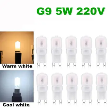 G9 Kukurūzų Lempa 220v Skaidrus, Lemputės, Lemputė, Led Kukurūzų Lempos Granulių Pritemdomi Šiltai/šaltai Balta Apšvietimo Lemputės Gali Pakeisti 16