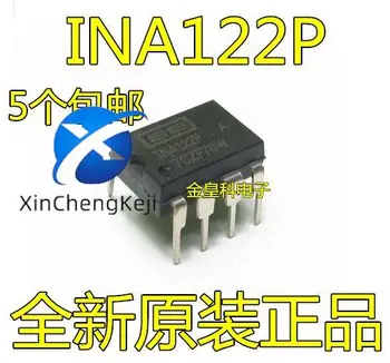10vnt originalus naujas INA122P INA122PA DIP-8 priemonė stiprintuvo INA122