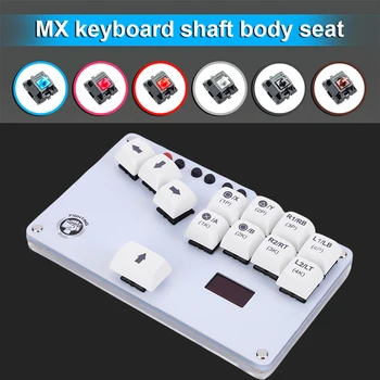 FightingBox Mini HitBox SOCD Kovos Lazdas Valdytojas WASD Mixbox Mechaninė Gamepad Klaviatūros Jungiklis/PS3/PS4/Ponas/Garo