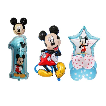 12 Disney Minnie Mouse Pripučiami Aliuminio Balionas Berniukų ir Mergaičių, Kūdikių Dušas Vaikų Gimtadienis 