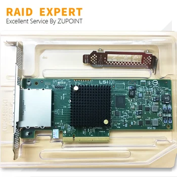 ZUPOINT LSI 9207-8e RAID Controller Card SATA 6Gb/s 8 Port PCI-E Išorės HBA SAS 9207-8e RAID Expander