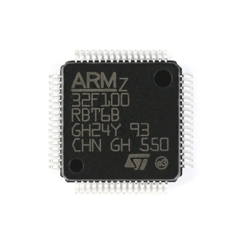 10vnt/Daug STM32F100RBT6B LQFP-64 ARM Mikrovaldiklių - MCU 32 BITŲ CORTEX M3 64PINS 128KB darbinė Temperatūra:- 40 ° C-+ 85 C