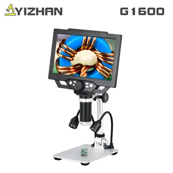 YIZHAN G1600 Skaitmeninis Mikroskopas Litavimo 16MP 1600X Elektroniniai Mikroskopai G1200 1200X Nuolatinio Stiprinimo didinamasis stiklas 11