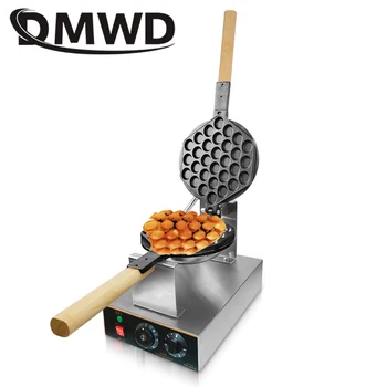 DMWD 110V/220V Elektros Kinijos Kiaušinių Burbulas Pliurpalas Maker Eggettes Sluoksniuotos Tortas Geležies HongKong Kiaušinių Blynai Mašina, Orkaitė Non-stick Plokštė