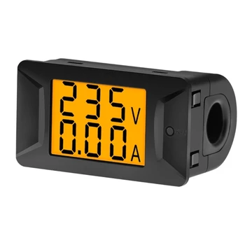 LCD Skaitmeninis Ammeter Voltmeter Elektros Srovės Saulės Energijos Multimetras G6KA 20