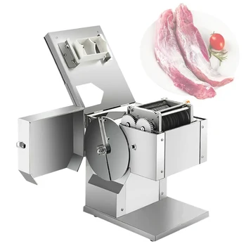 Mėsos Peilis Mašina Komercinės Šviežios Mėsos Perdirbimo Įranga, Mėsos Pjovimo Staklės