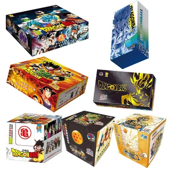 Dragon Ball Kortelės Sūnus Gokas Retas Įdegio SP Flash Kortelės SSR Gold Card Deluxe Collector ' s Edition Anime Simbolių Kortelės, Dovanos Vaikams 3