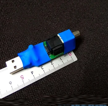 USB skaitmeninis koaksialinis pluošto išvestis, USB į SPDIF USB A įvesties VPK Dekoderis Valdybos WIN7 WIN10 TELEFONO LINUX 16bit/48kHz