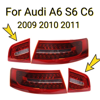 LED užpakalinis ŽIBINTAS, Skirtas Audi A6 C6 S6 Quattro RS6 Sedanas Sedanas 2009 m. 2010 m. 2011 m. vidinis lempos 4F5945094E 4F5945093E 1