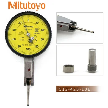 Mitutoyo 513-425-10E LI-152EX Matavimo Diapazonas 0,6 mm/0.002 0-100-0 Svirtis Rodiklis Japonijoje Pagamintas Dial Rodikliai 3