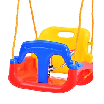 Triple Kūdikių Sūpynės Sėdynės su Saugos Diržais, Tinka A-frame vidaus ir Lauko Sodo Kieme Sūpynės Kėdė Be Atramos
