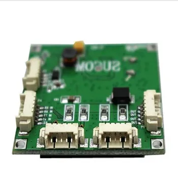 Mini PBCswitch modulis TSK OEM modulio mini dydis 4 Prievadų Tinklo Jungikliai Pcb Lenta mini eterneto jungiklį modulis 10/100Mbps OEM/ODM 2