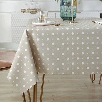 Languota staltiesė atspari vandeniui kavos stalo staltiesė plastikinė staltiesė 17