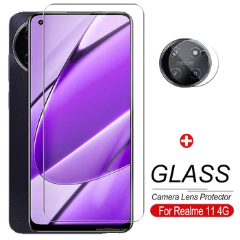 kameros lęšis screen protector apsauginė stiklo Realme 11 4G Sritis Relme 11 šarvai saugos grūdintas stiklas skaidrus kino Realme11 4G