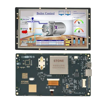 3.5-10.4 Colių, Smart HMI Serijos LCD Ekranas Modulis su sensoriniu Ekranu + RS232 RS485 TTL UART Uostas+GUI Dizainas Programinė įranga STVI070WT-01 20